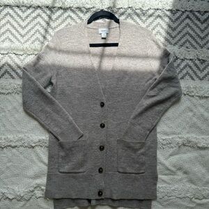 Old Navy XS Beige Button Up Cardigan